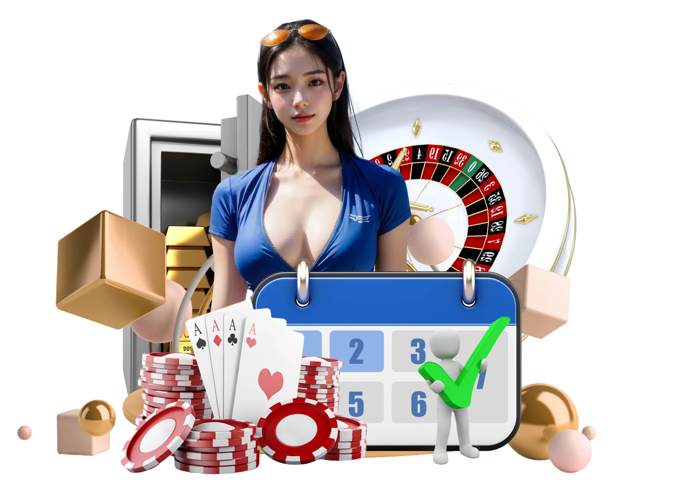 Account dashboard and deposit interface